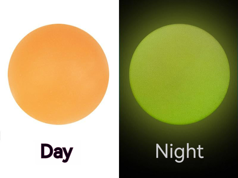 19mm Glow in Dark Silicone Beads Vibrant Colors 50pcs 11