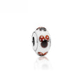 Glass Cartoon Pattern Spacer Beads 14mm 10pcs 5