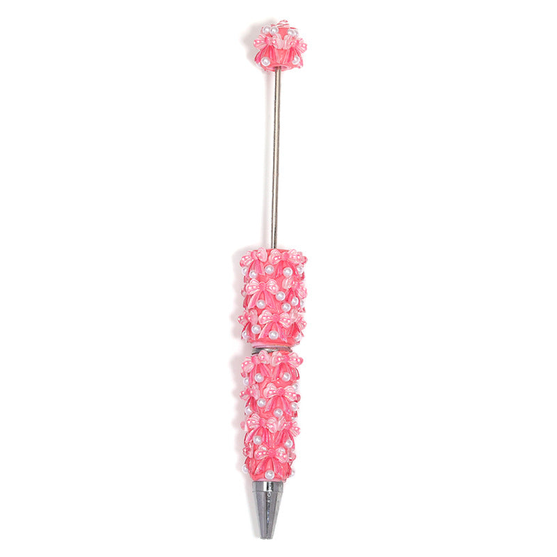 Clay Ribbon Butterfly Beadable Pen 5 Pcs 7