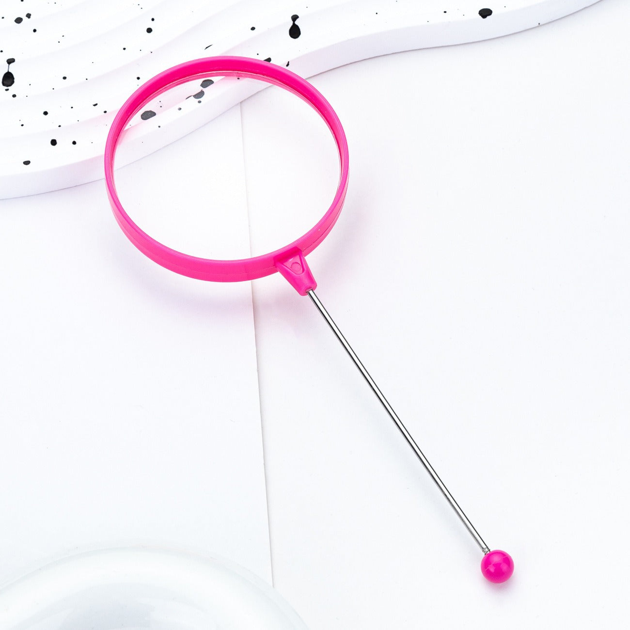 Beadable Magnifiers Handheld Solid Color