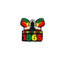 Silicone Focal Beads Negro Series Bold Cultural Symbols Red Green 20pcs 12