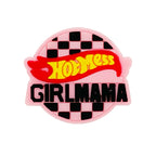Silicone Focal Beads Girl Mama Hot Mess Red Flame Banner 20pcs