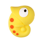 Silicone 3D Focal Beads Reptile Salamander Chameleon Expressive Eyes 20pcs 11