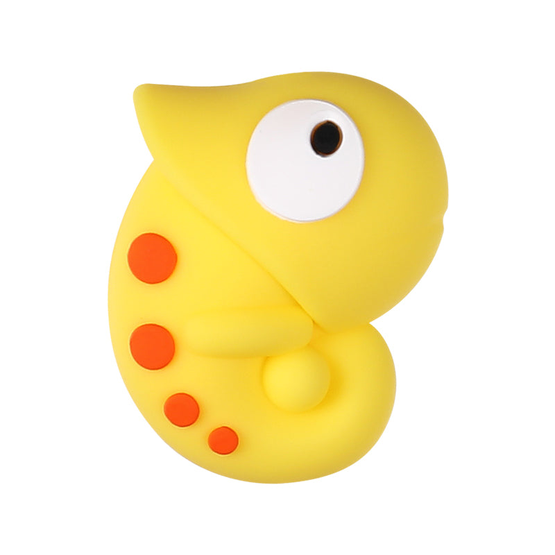 Silicone 3D Focal Beads Reptile Salamander Chameleon Expressive Eyes 20pcs 11