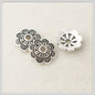 Alloy Eight-Petal Flower Bead Caps 10mm Elegant Hollow 200pcs 3