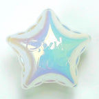 UV Finish Jelly Five-Pointed Star Acrylic Beads 25x16mm 50pcs 6