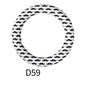 65mm Silicone Beads Printed Designs Vibrant Colors 18