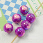 Cream Color Heart Acrylic Beads 16mm Glossy Finish 10pcs 13
