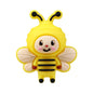 Silicone 3D Focal Beads Bee Butterfly Cheerful Faces Vibrant Colors 14