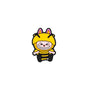 Silicone Focal Beads Bee Smiling Face Sitting Pose 20pcs