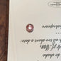Christmas Theme Flat Embossed Acrylic Beads 14mm 20pcs 3