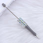 Colorful Pearl Gradient Round Ballpoint Pen Plastic 21