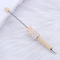 Colorful Pearl Gradient Round Ballpoint Pen Plastic 33