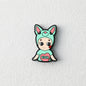 Colorful Animal Character Silicone Focal Beads 20pcs - Mouse