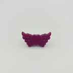 Wing Silicone Beads Mixed Colors 20pcs 17