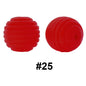 50pcs 15mm Honeycomb Thread Silicone Beads Wholesale 25