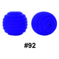 50pcs 15mm Honeycomb Thread Silicone Beads Wholesale 92