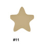 50pcs five-pointed star pentagram silicone beads wholesale 11