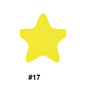 50pcs five-pointed star pentagram silicone beads wholesale 17