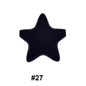 50pcs five-pointed star pentagram silicone beads wholesale 27