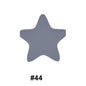 50pcs five-pointed star pentagram silicone beads wholesale 44