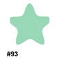 50pcs five-pointed star pentagram silicone beads wholesale 93