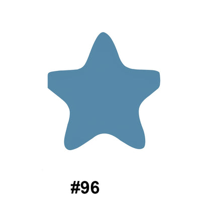 50pcs five-pointed star pentagram silicone beads wholesale 96