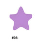 50pcs five-pointed star pentagram silicone beads wholesale 98