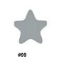 50pcs five-pointed star pentagram silicone beads wholesale 99