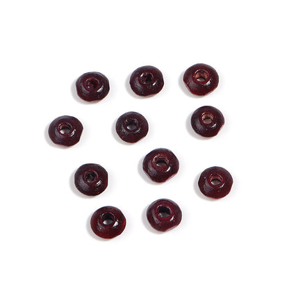 Wooden Round Spacer Beads 6mm 8mm Colorful Dyed Schima 250g 5