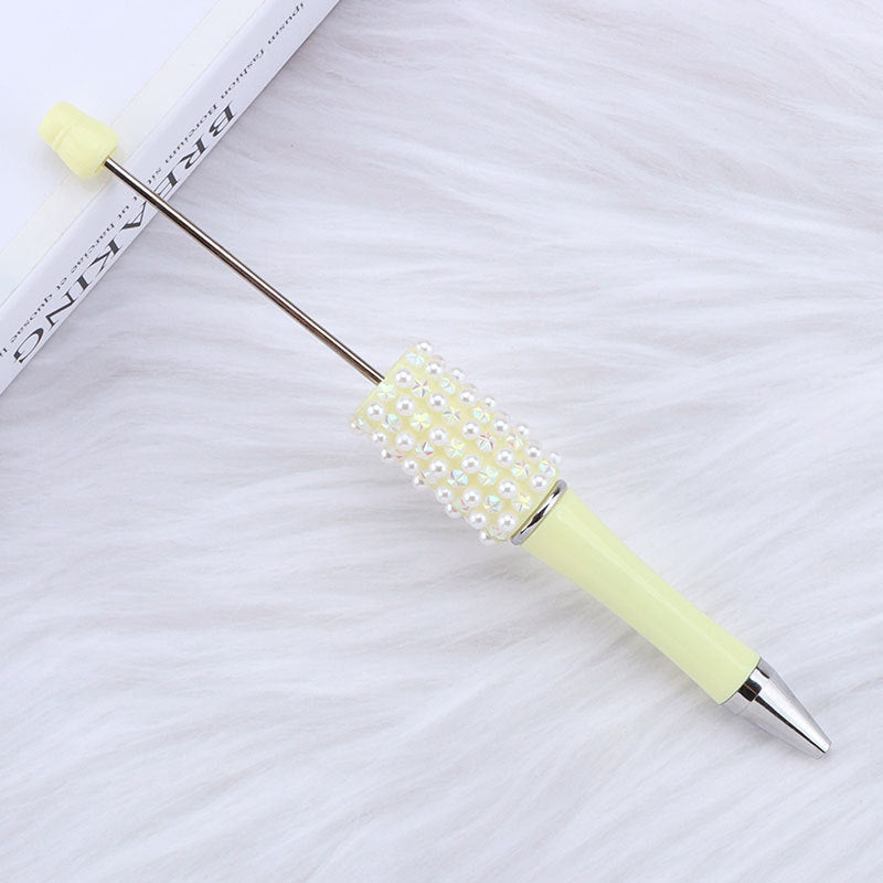 Colorful Pearl Gradient Round Ballpoint Pen Plastic 47