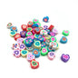 Animal and Plant Series Flat Clay Beads Colorful Polymer 100pcs 5