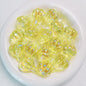 Transparent Hot Air Balloon Acrylic Beads 30x25mm Glossy Pastel 5pcs 5