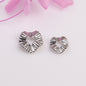 Alloy Wavy Spacer Beads 6mm 8mm Tibetan Style 10pcs 7
