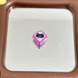 Cartoon Animal Pattern Acrylic Square Beads 14mm Diagonal Hole 10pcs 3
