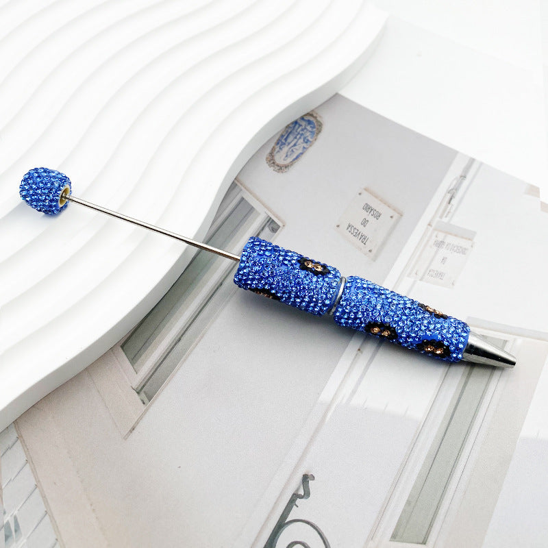 Beadable Pen Double Pack Leopard Print 12