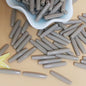 Black Cylinder Acrylic Tube Beads 5mm 25mm 1130pcs 3