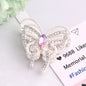 Alloy Butterfly Rhinestone Beads 31x30x11mm 3pcs 10