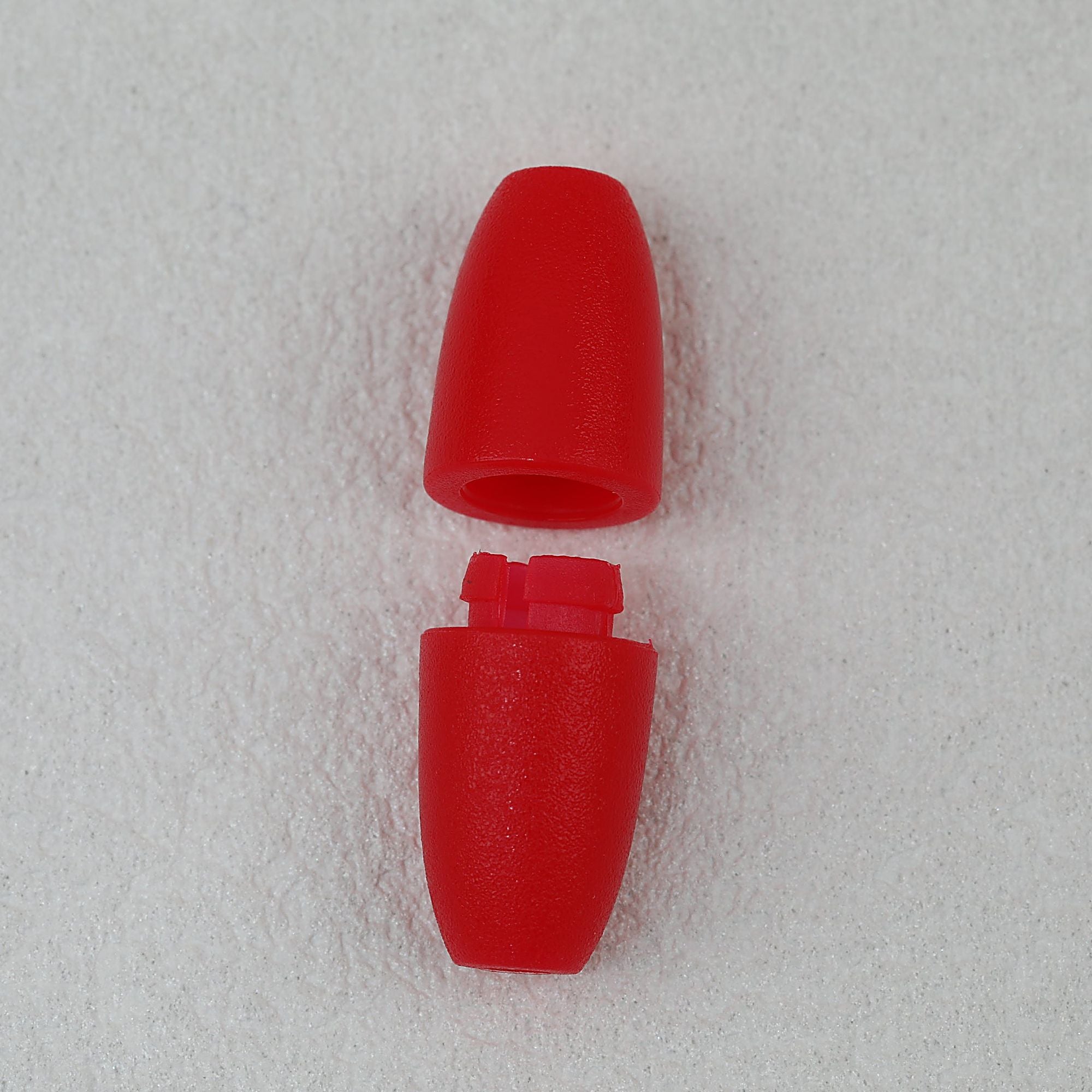 Breakaway Barrel Clasps Safety Connectors Colorful 100pcs 24.5mm - Red