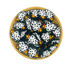 Silicone Focal Beads Halloween Cowboy Ghost Design 20pcs 2