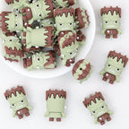 3D Angry Tree Man Silicone Focal Beads 20pcs