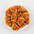 3D Turkey Silicone Focal Beads Wholesale, Thanksgiving Brown Orange Yellow Design