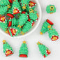 3D Christmas Gnome Silicone Focal Beads 20 pcs