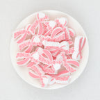 Pink Love Ribbon Silicone Focal Beads 20pcs 2