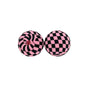 15mm Checkered Silicone Beads Classic Color Pattern 50pcs 11