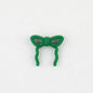 Colorful Bow Silicone Focal Beads with Hole 20 pcs 8