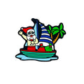 Silicone Focal Beads Summer Santa Island Wine Sailboat Palm Trees