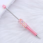 Colorful Pearl Gradient Round Ballpoint Pen Plastic 30