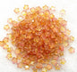 Pentagonal Star Glass Beads 8mm Transparent Pastel Colors 30pcs 31