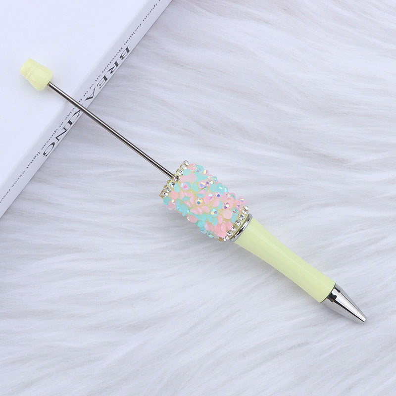 Beadable Pen with Colorful Sequin and Rhinestone 16